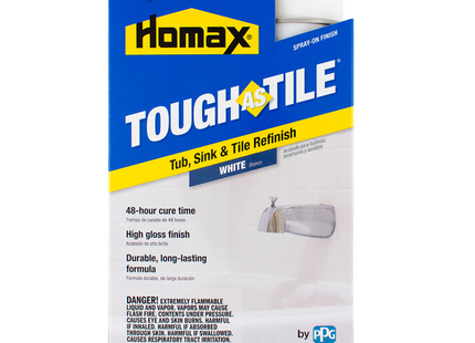 Homax White Tub, Sink & Tile Finish, 26 oz.