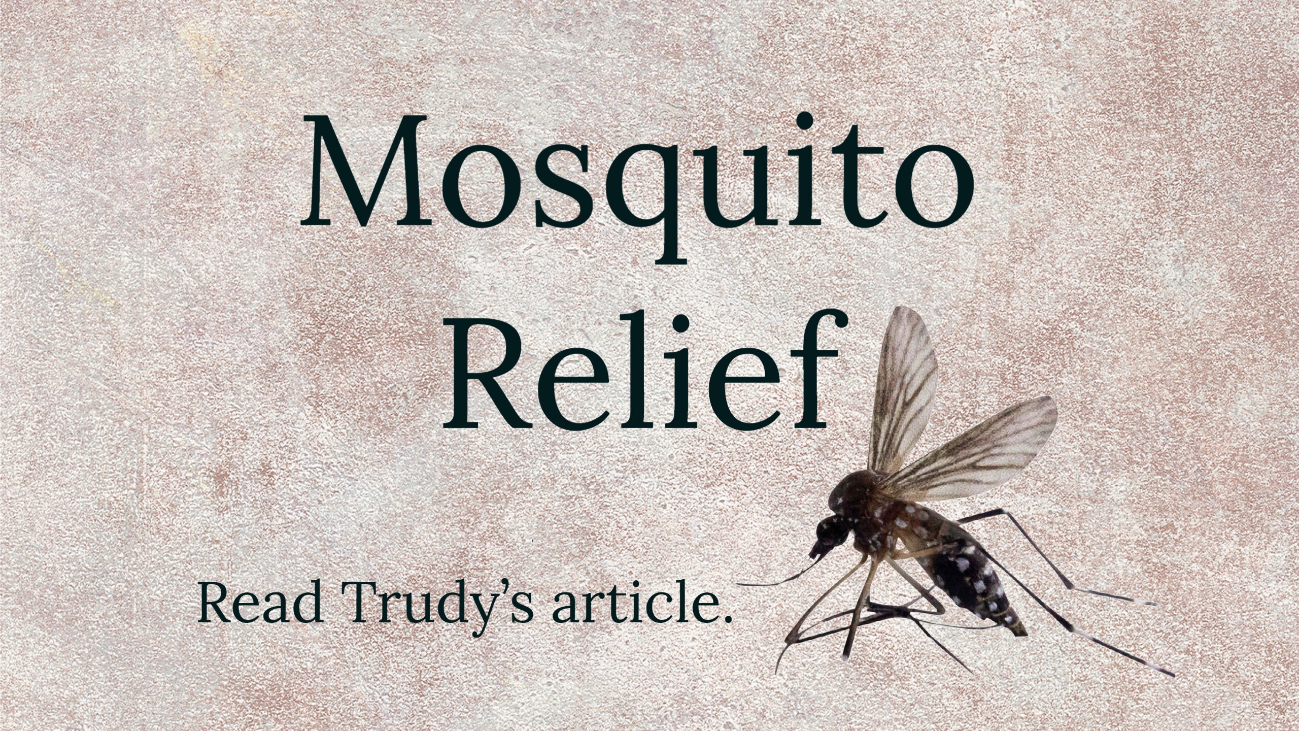 Mosquito Relief