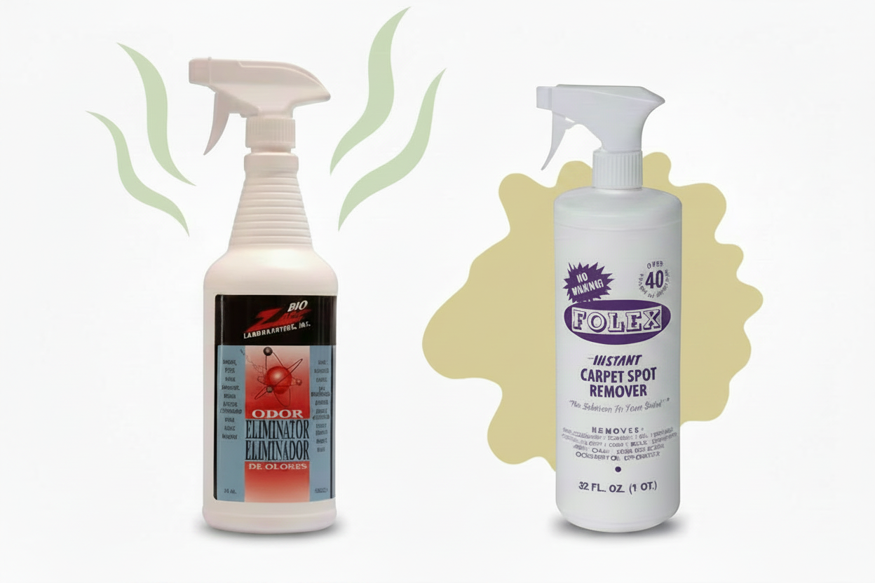 Cleaning Spots and Odor in Carpet