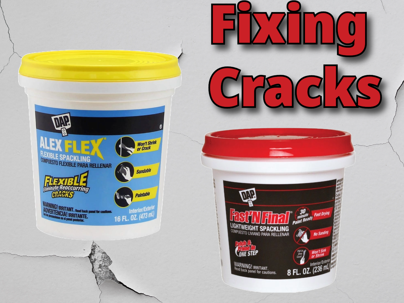 Closing Up Cracks in Walls