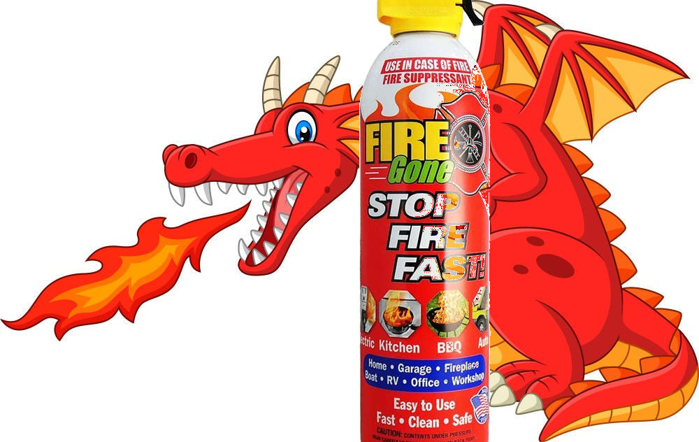 Convenient and Safe Fire Extinguisher