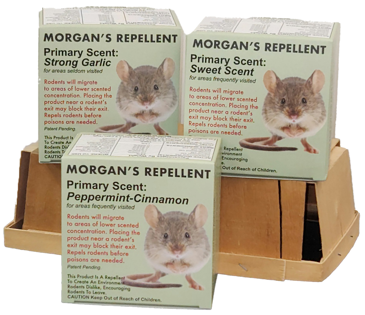 Repelling mice with Morgan's