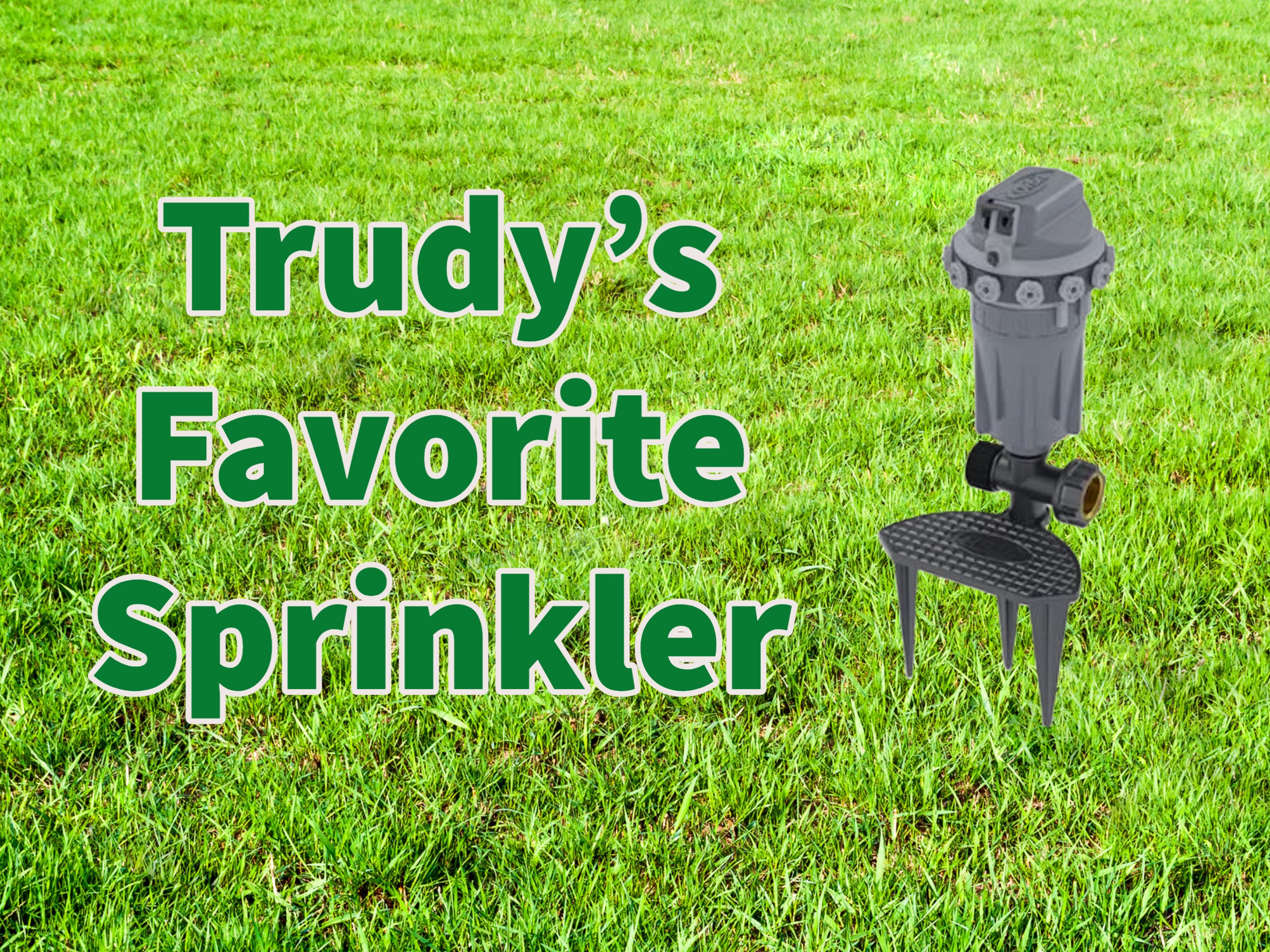 Trudy's Favorite Sprinkler