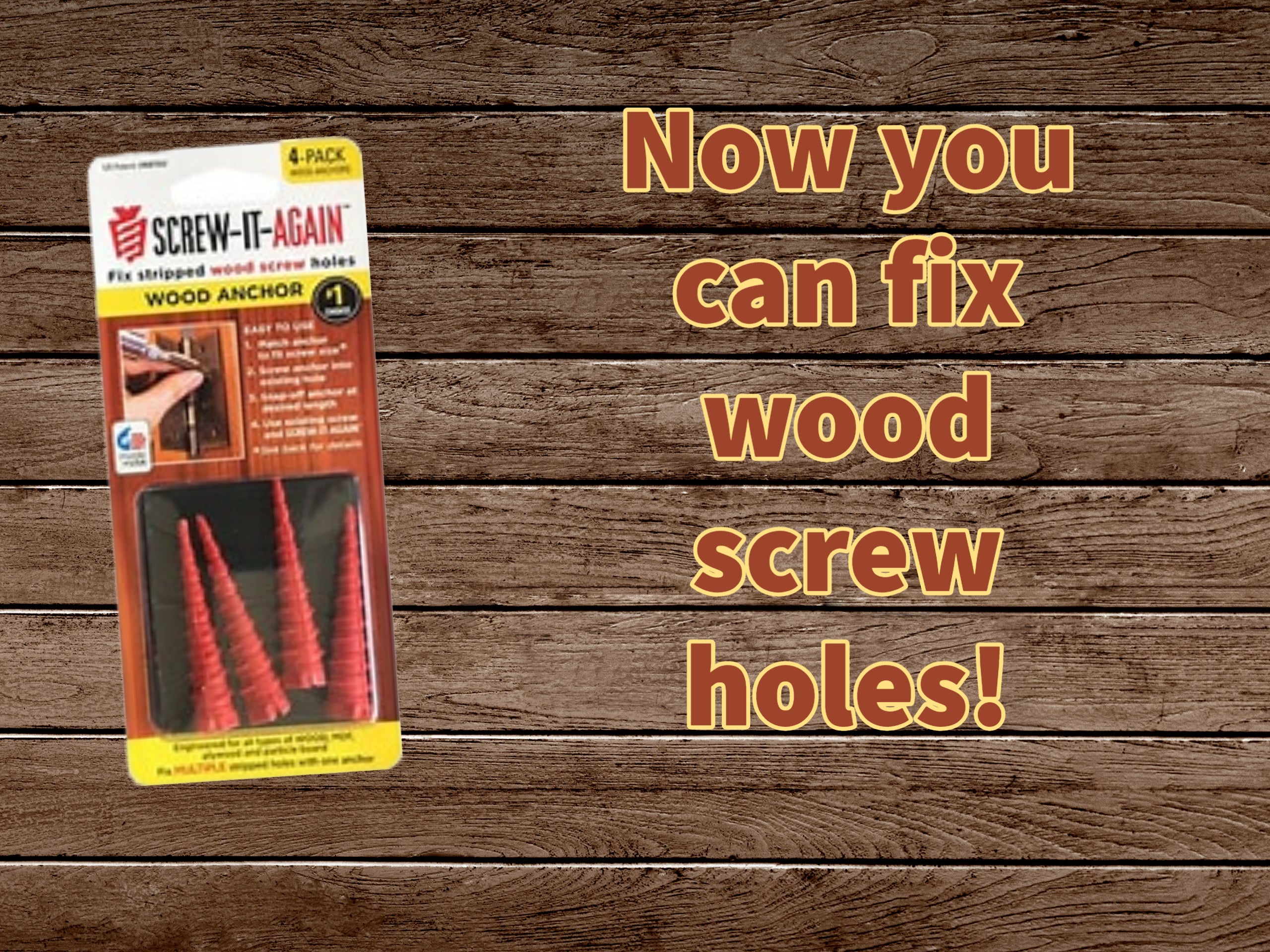 Screw It Again--Easy Cabinet Hinge Repair