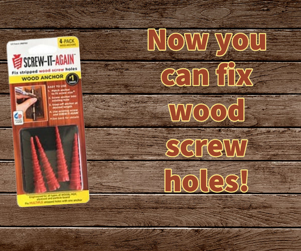 Screw It AgainEasy Hinge Repair Johnnie Chuoke's Home and