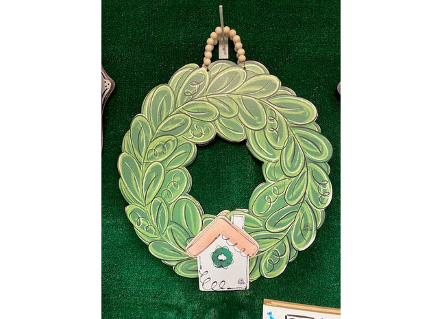 DK WREATH DOOR DECOR