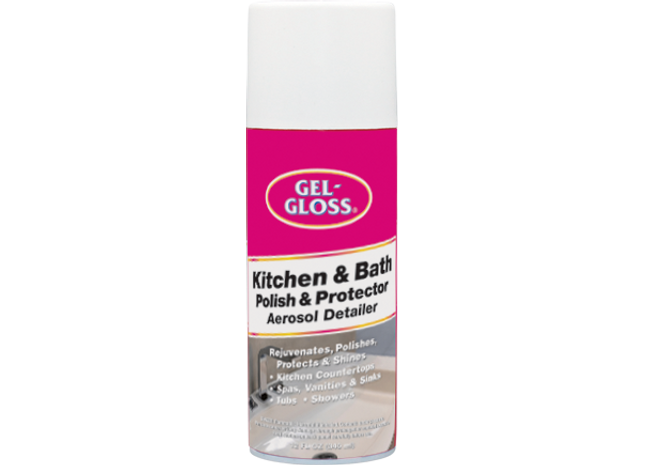 Gel-Gloss Kitchen & Bath Spray Polish 12oz