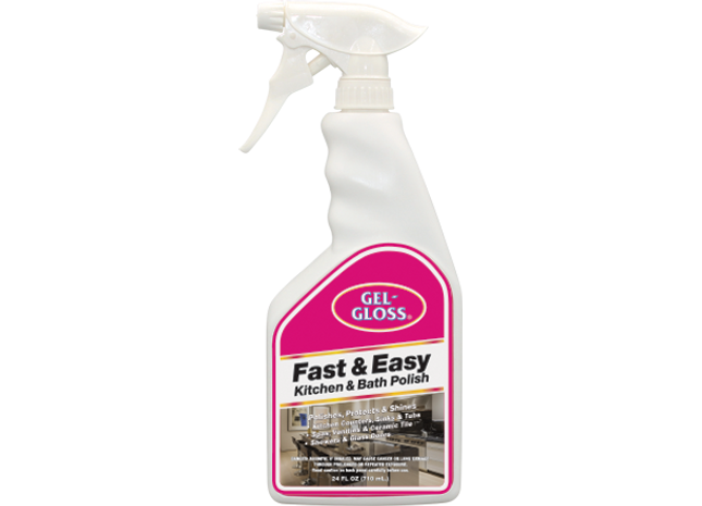 Gel-Gloss Fast & Easy Kitchen & Bath Polish