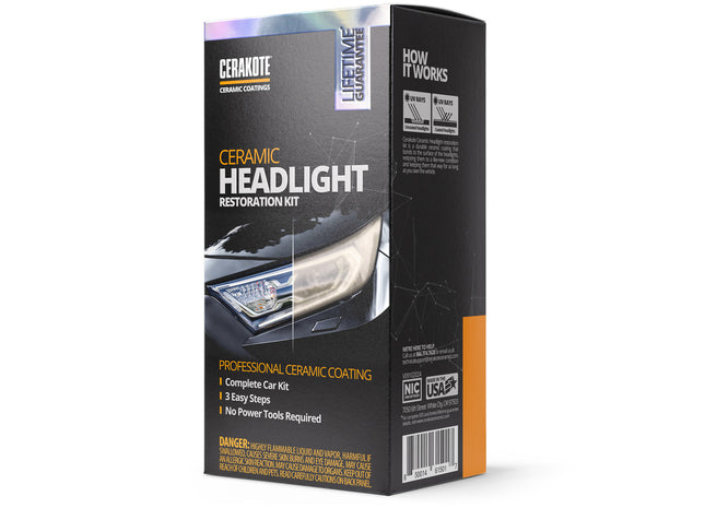 Cerakote Ceramic Headlight Restoration Kit