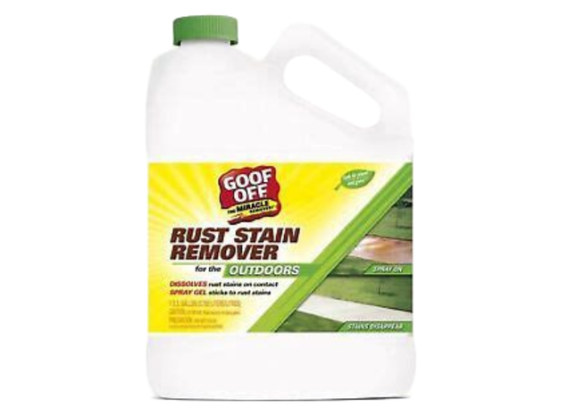 Goof Off Outdoor Rust Stain Remover