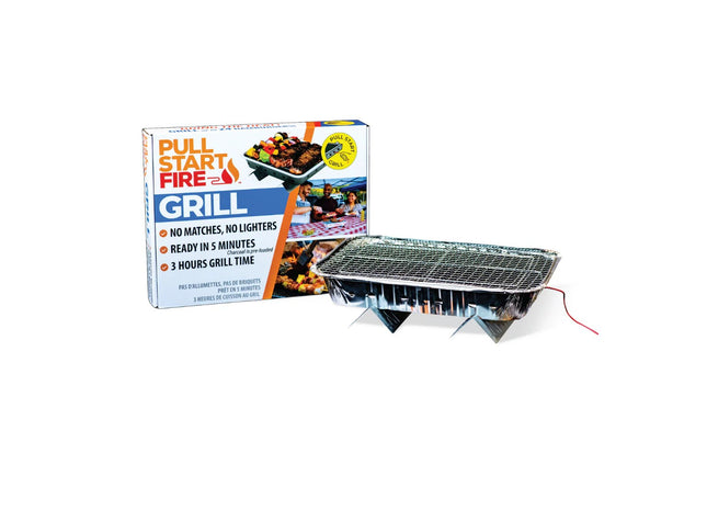 Pull Start Fire Grill