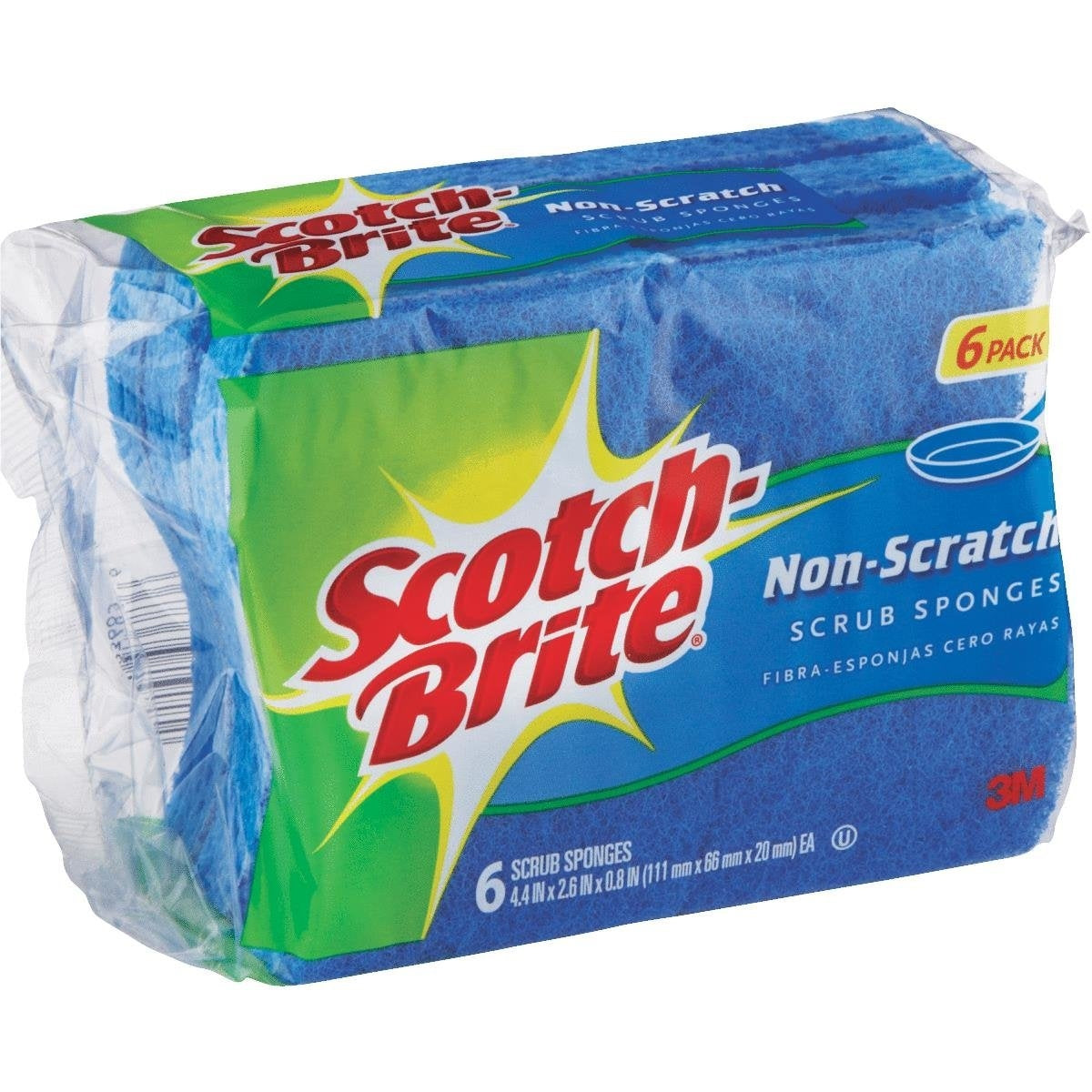Scotch-Brite Non-Scratch Scrub Sponge – Johnnie Chuoke's Home and Hardware