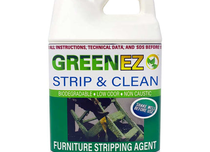 GreenEZ Furniture Strip & Clean, 1/2 Gallon Stripping Agent