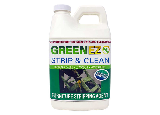 GreenEZ Furniture Strip & Clean, 1/2 Gallon Stripping Agent