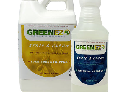 GreenEZ Furniture Strip & Clean, 1/2 Gallon Stripping Agent